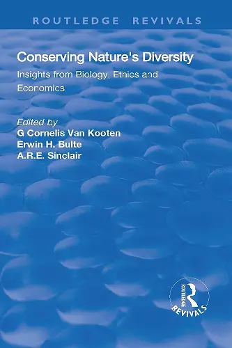 Conserving Nature's Diversity cover