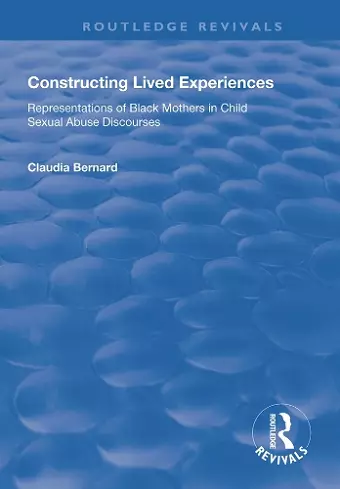 Constructing Lived Experiences cover