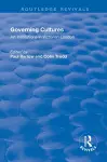 Governing Cultures cover