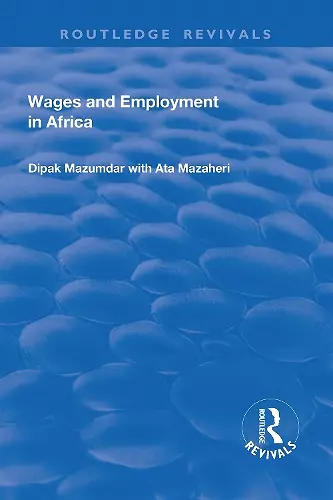 Wages and Employment in Africa cover