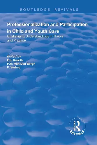 Professionalization and Participation in Child and Youth Care cover