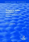 Religion in Higher Education cover