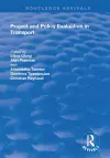 Project and Policy Evaluation in Transport cover