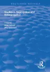 Studies in Segregation and Desegregation cover