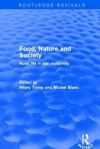 Food, Nature and Society cover