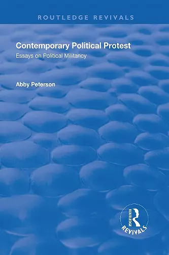 Contemporary Political Protest cover