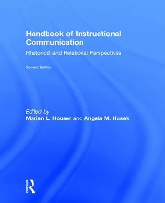 Handbook of Instructional Communication cover