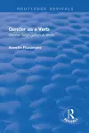 Gender as a Verb cover