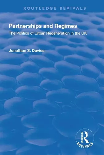 Partnerships and Regimes cover