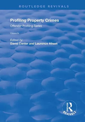 Profiling Property Crimes cover