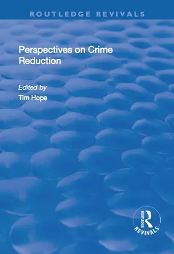 Perspectives on Crime Reduction cover