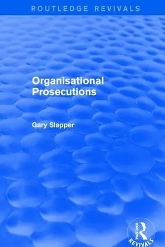 Organisational Prosecutions cover