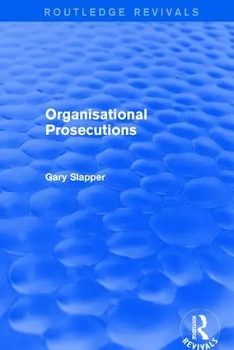 Organisational Prosecutions cover