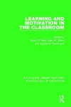 Learning and Motivation in the Classroom cover