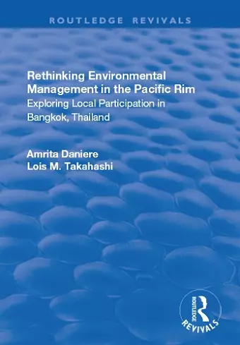 Rethinking Environmental Management in the Pacific Rim cover