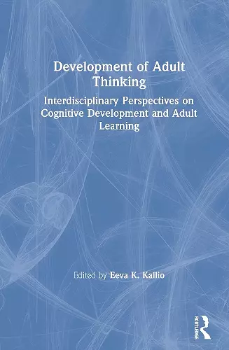 Development of Adult Thinking cover