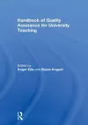 Handbook of Quality Assurance for University Teaching cover