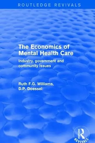 The Economics of Mental Health Care cover