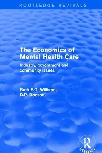 The Economics of Mental Health Care cover
