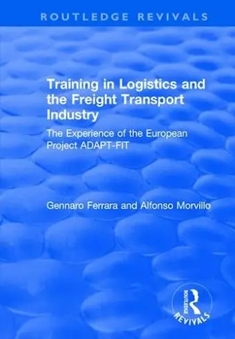 Training in Logistics and the Freight Transport Industry cover