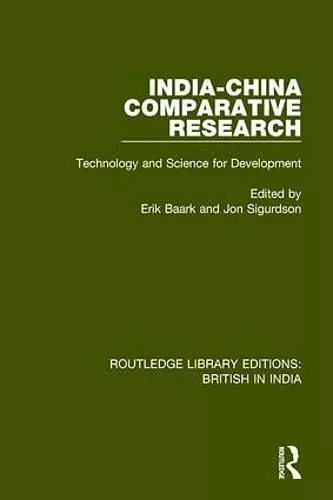 India-China Comparative Research cover