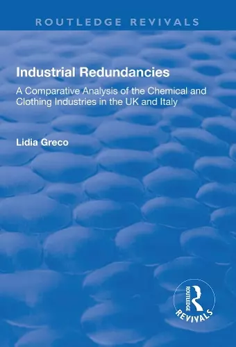 Industrial Redundancies cover