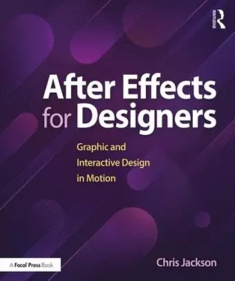 After Effects for Designers cover