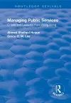 Managing Public Services cover