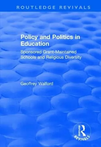 Policy and Politics in Education cover