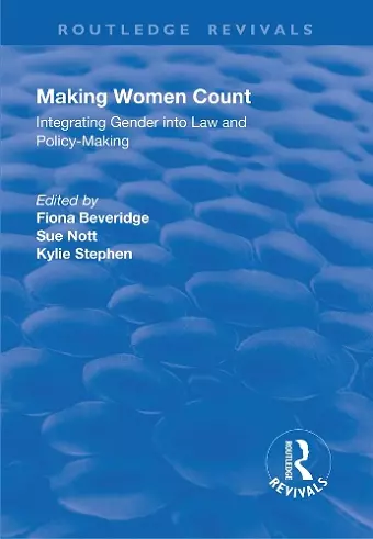 Making Women Count cover