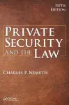 Private Security and the Law cover