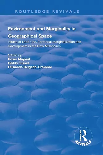 Environment and Marginality in Geographical Space cover