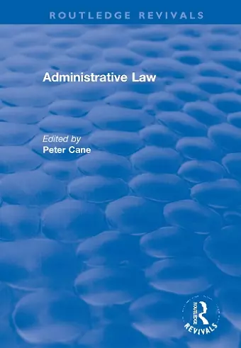 Administrative Law cover