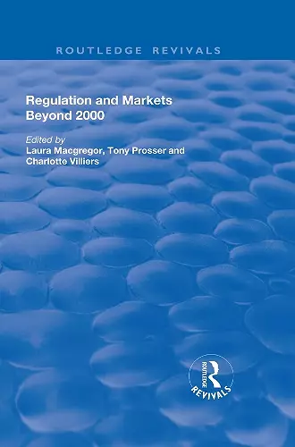 Regulation and Markets Beyond 2000 cover