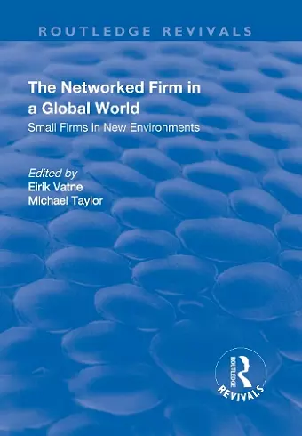 The Networked Firm in a Global World cover