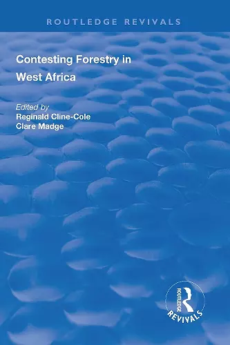 Contesting Forestry in West Africa cover