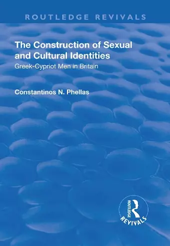 The Construction of Sexual and Cultural Identities cover