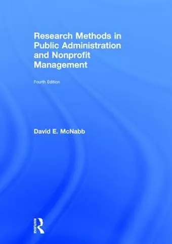 Research Methods in Public Administration and Nonprofit Management cover