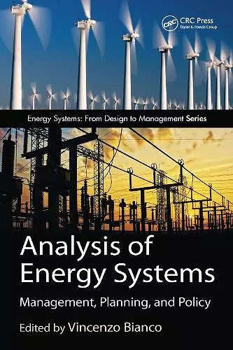 Analysis of Energy Systems cover