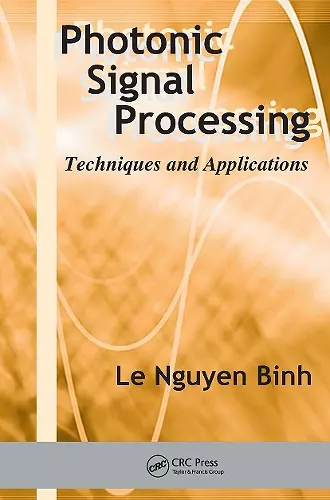 Photonic Signal Processing cover