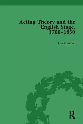 Acting Theory and the English Stage, 1700-1830 Volume 3 cover