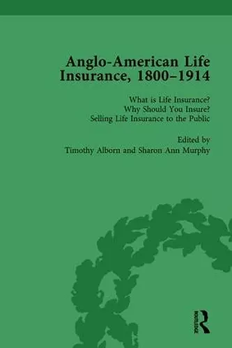 Anglo-American Life Insurance, 1800-1914 Volume 1 cover