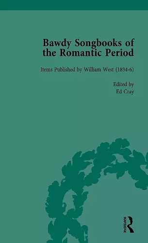 Bawdy Songbooks of the Romantic Period, Volume 1 cover