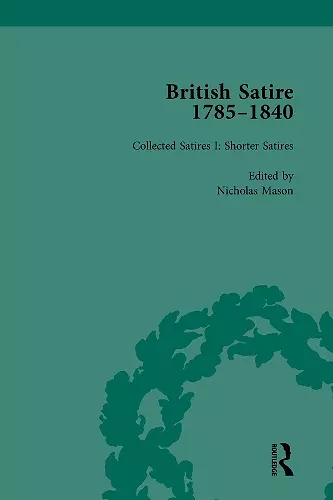 British Satire, 1785-1840, Volume 1 cover