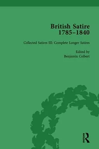 British Satire, 1785-1840, Volume 3 cover