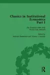 Classics in Institutional Economics, Part I, Volume 5 cover