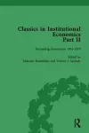 Classics in Institutional Economics, Part II, Volume 6 cover