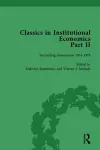 Classics in Institutional Economics, Part II, Volume 9 cover