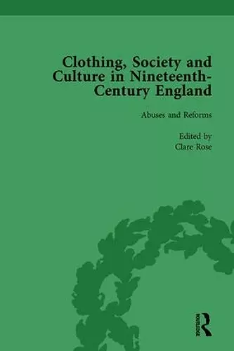 Clothing, Society and Culture in Nineteenth-Century England, Volume 2 cover