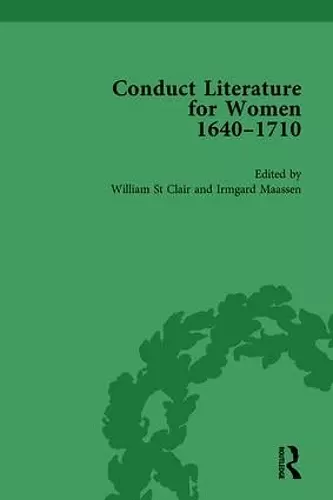 Conduct Literature for Women, Part II, 1640-1710 vol 3 cover